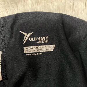 Old Navy Active Black Performance/ Bike Shorts